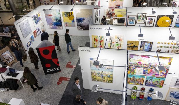 La feria de arte contemporáneo ARTIST 360 reúne a más de 100 artistas . Foto: Europa Press.