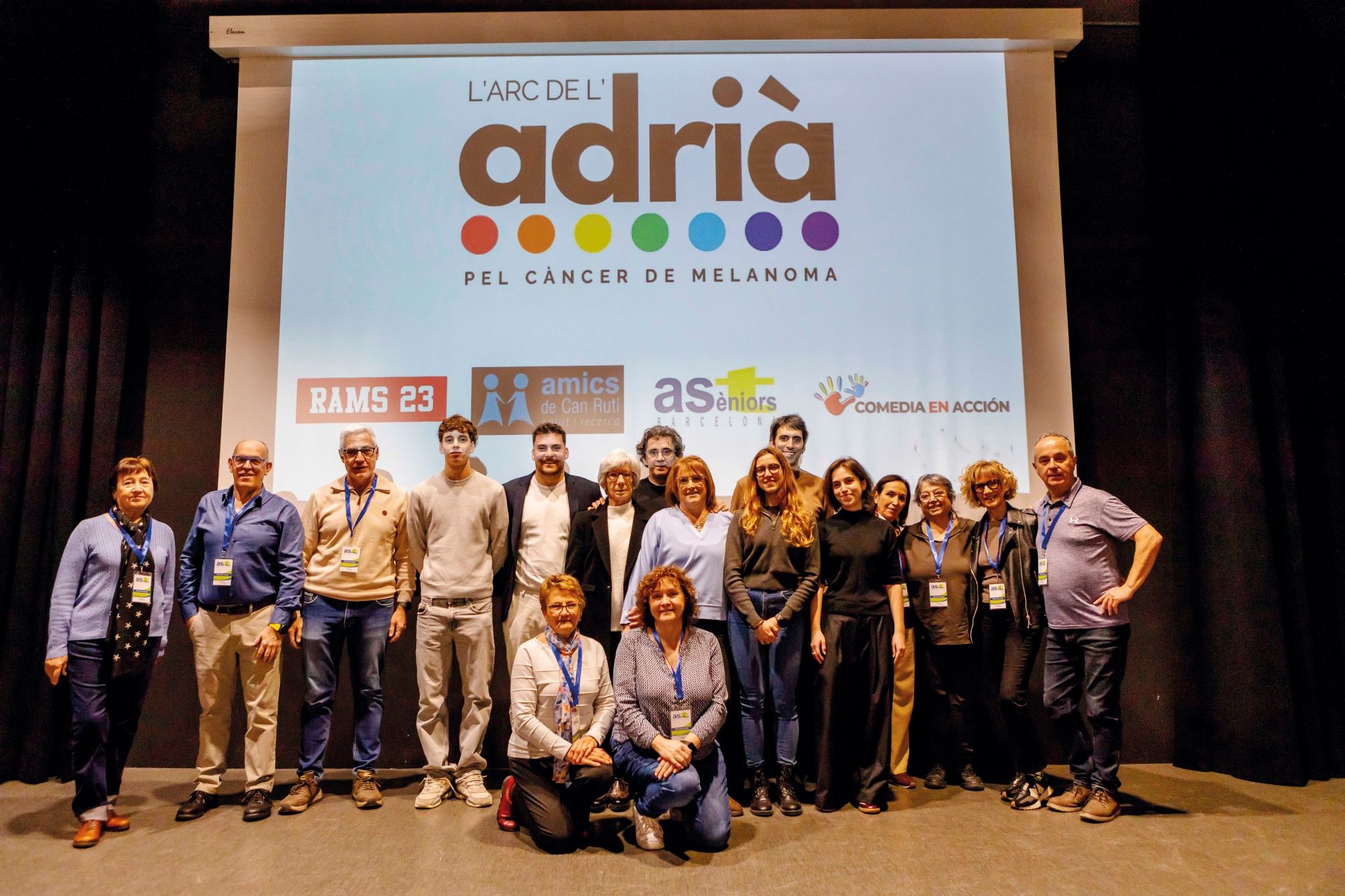 L’Arc de l’Adrià y la Asociación Seniors Telefónica Barcelona impulsan la investigación del melanoma (Antonio Díaz Cazalla)