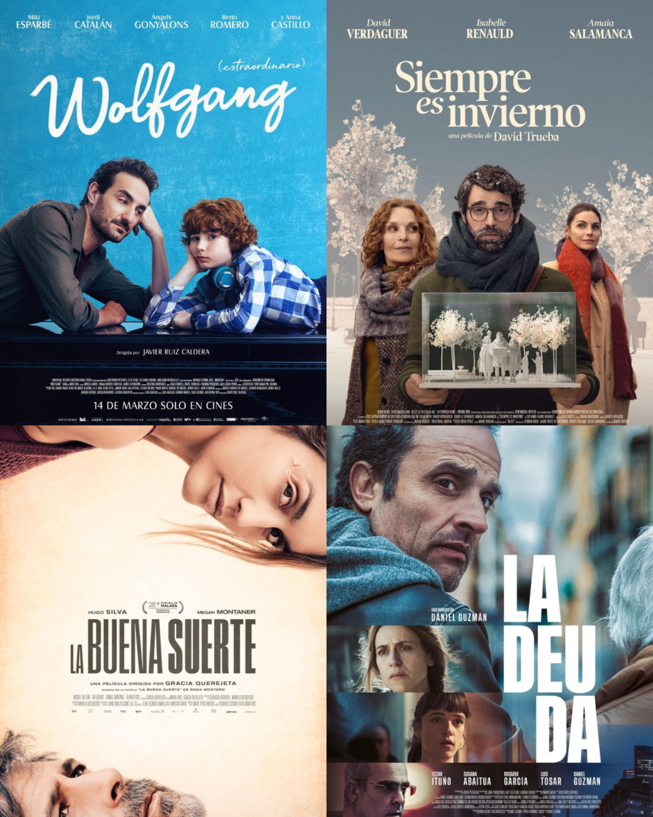 Las películas 'olvidadas' en los Premios Goya 2026: de 'La Deuda' a 'Siempre es invierno'