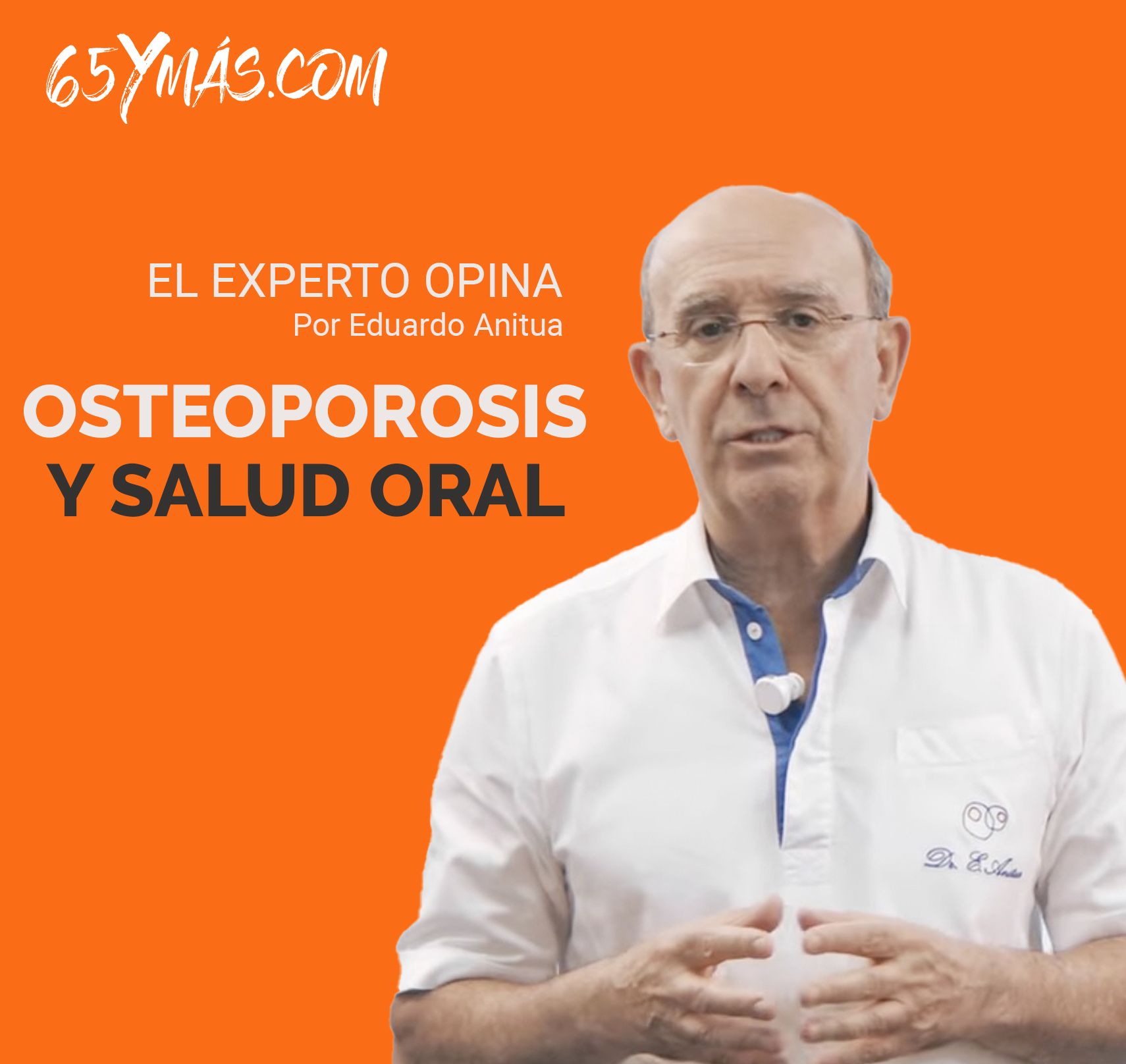 'El experto opina': Cómo afecta la osteoporosis a la salud oral