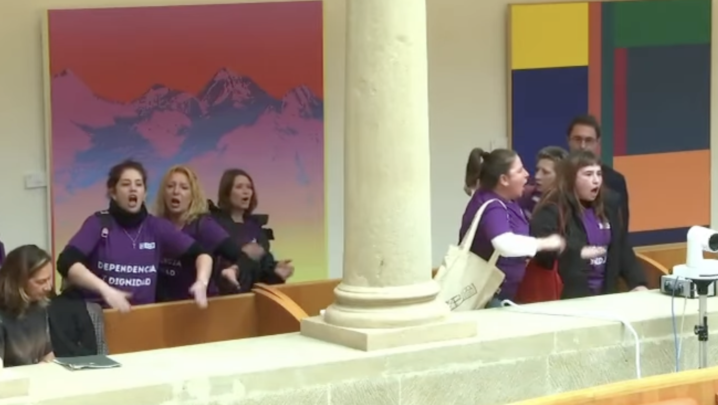 Las trabajadoras de la dependencia se movilizan para exigir mejores condiciones