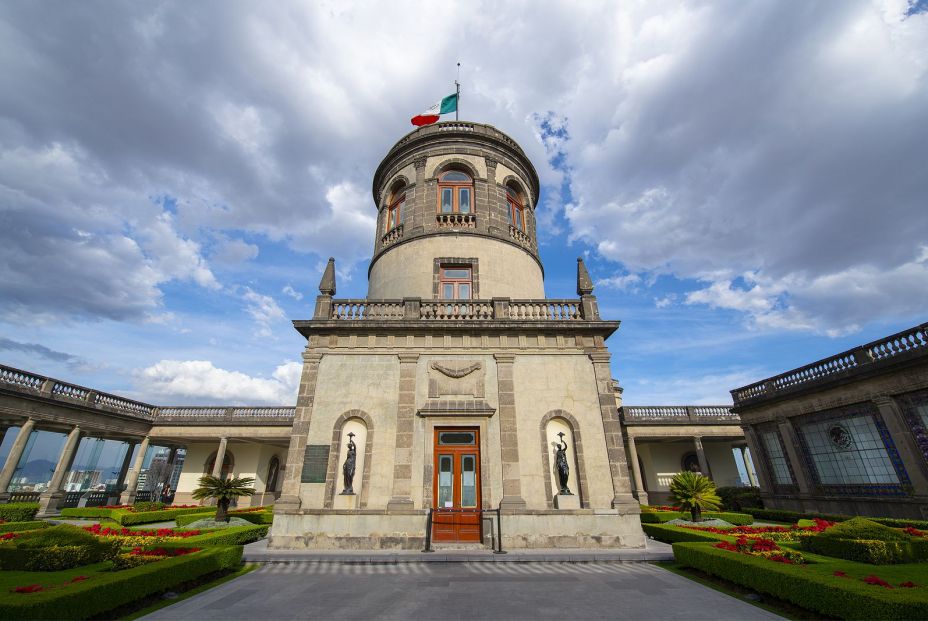 bigstock Chapultepec Castle Was Built I 403130768
