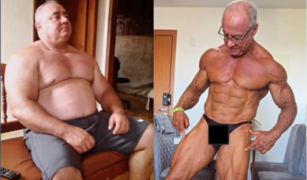 Tenía problemas de salud, bajó 80 kilos y se convirtió en el “abuelo fisicoculturista” Tenía problemas de salud, bajó 80 kilos y se convirtió en el “abuelo fisicoculturista”
