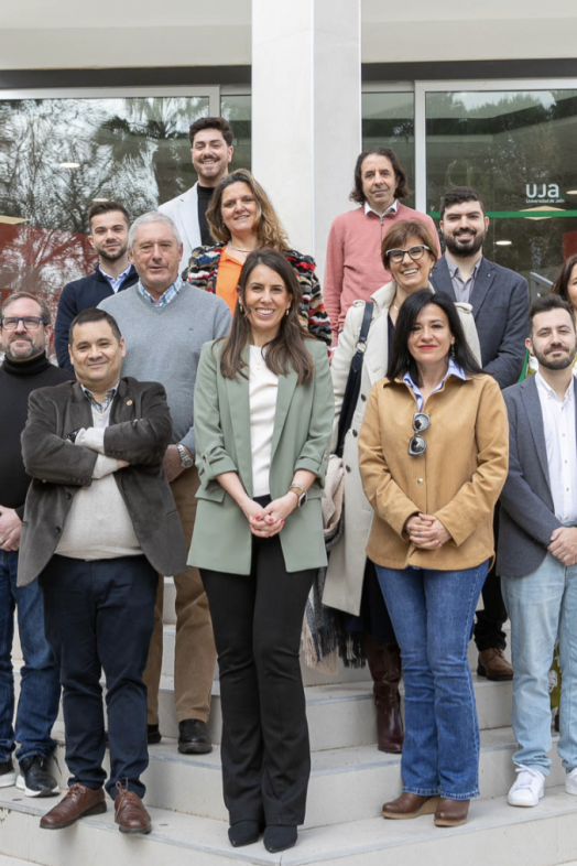 Foto 3. Equipo de investigacion del grupo ASIA de la Universidad de Jaen