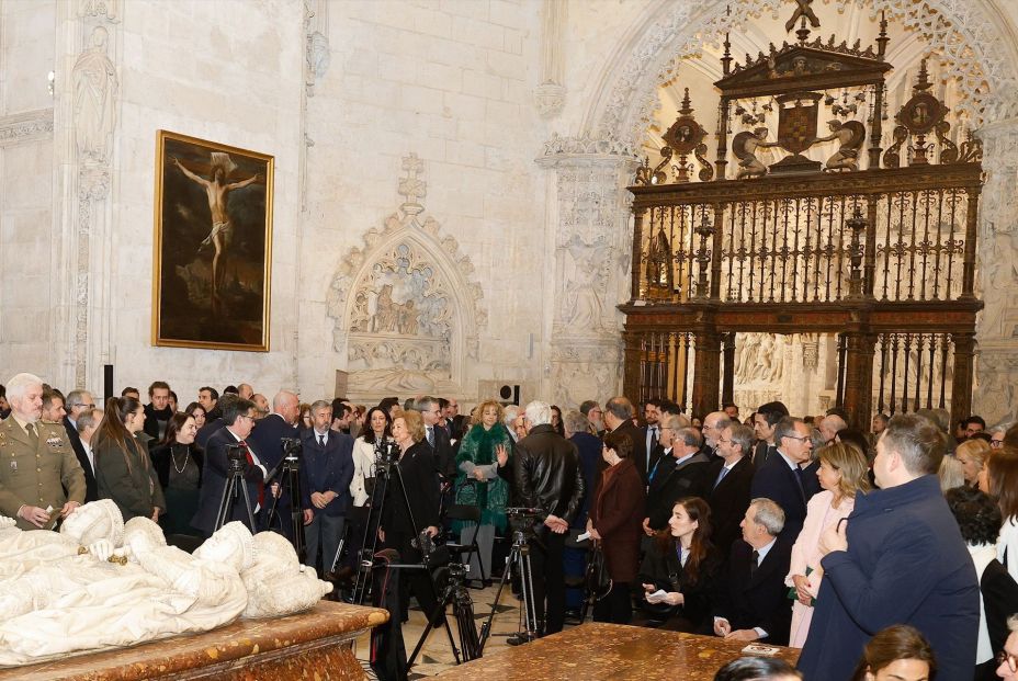 EuropaPress 7331516 reina sofia inauguracion catedral burgos exposicion picasso raices biblicas