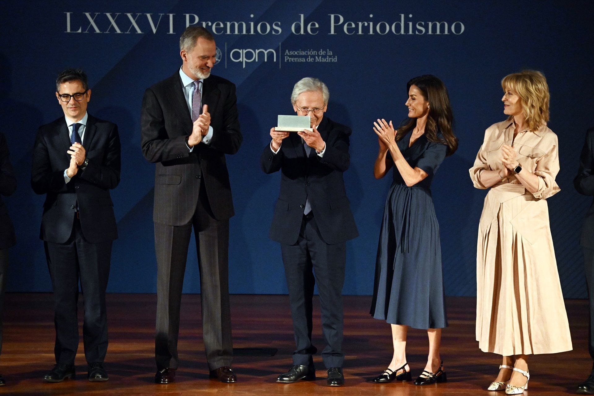 Ónega: 60 años de periodismo en los que obtuvo todos los premios por su rigor y mirada ponderada. Foto: EuropaPress 