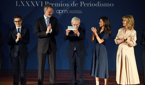 Ónega: 60 años de periodismo en los que obtuvo todos los premios por su rigor y mirada ponderada. Foto: EuropaPress 