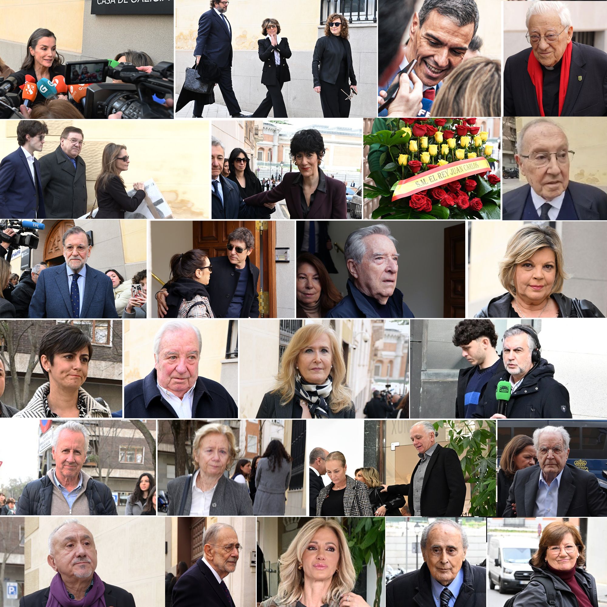 Último adiós a Fernando Ónega: personalidades