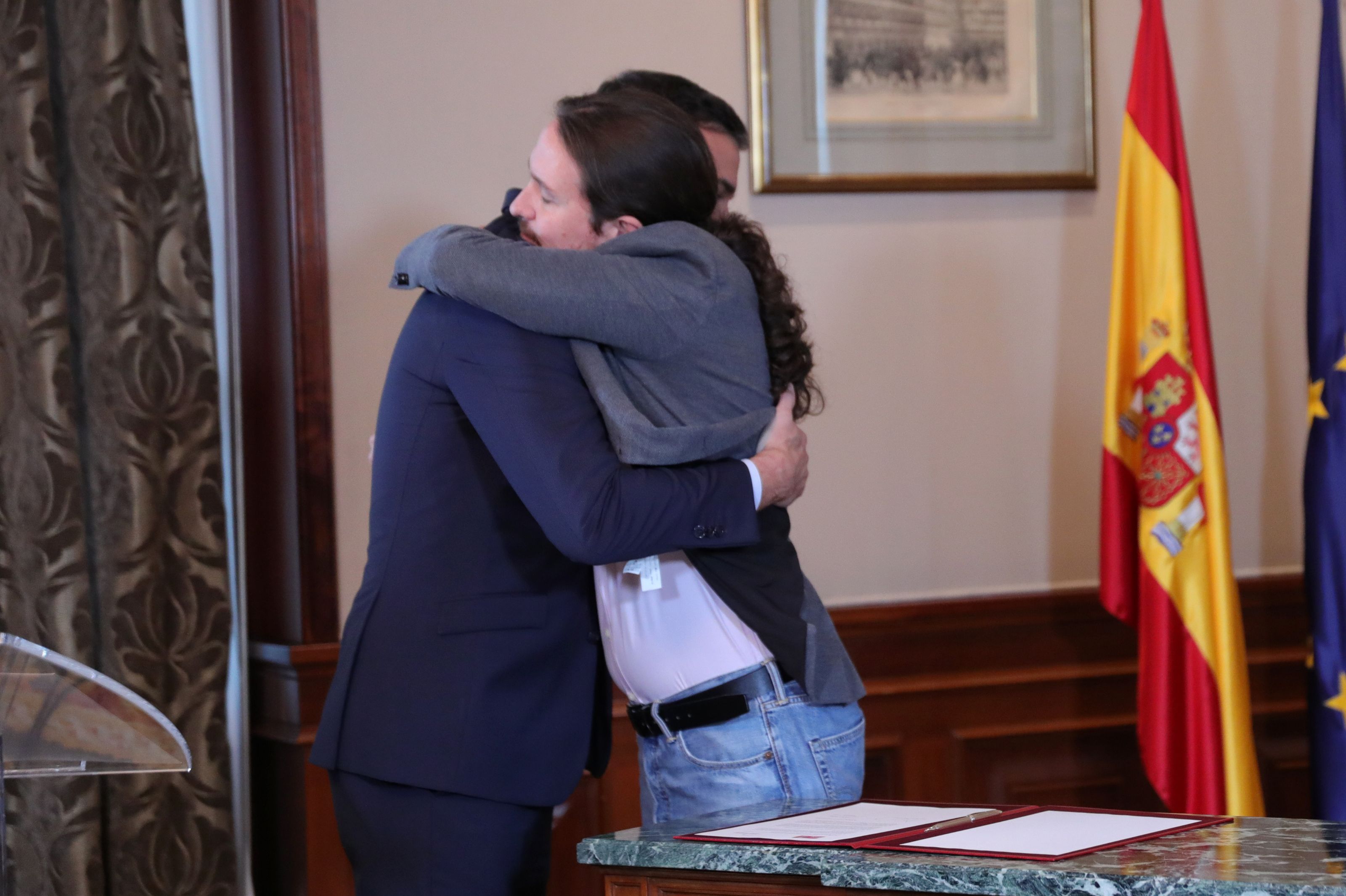 Pedro Sánchez y Pablo Iglesias