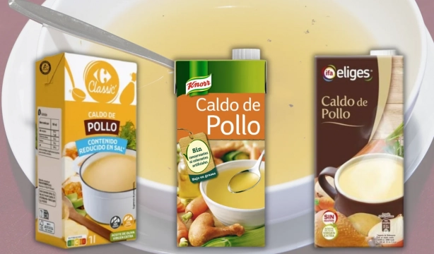 Caldos de pollo... sin pollo: denuncian que algunos tienen menos de un 1% entre sus ingredientes