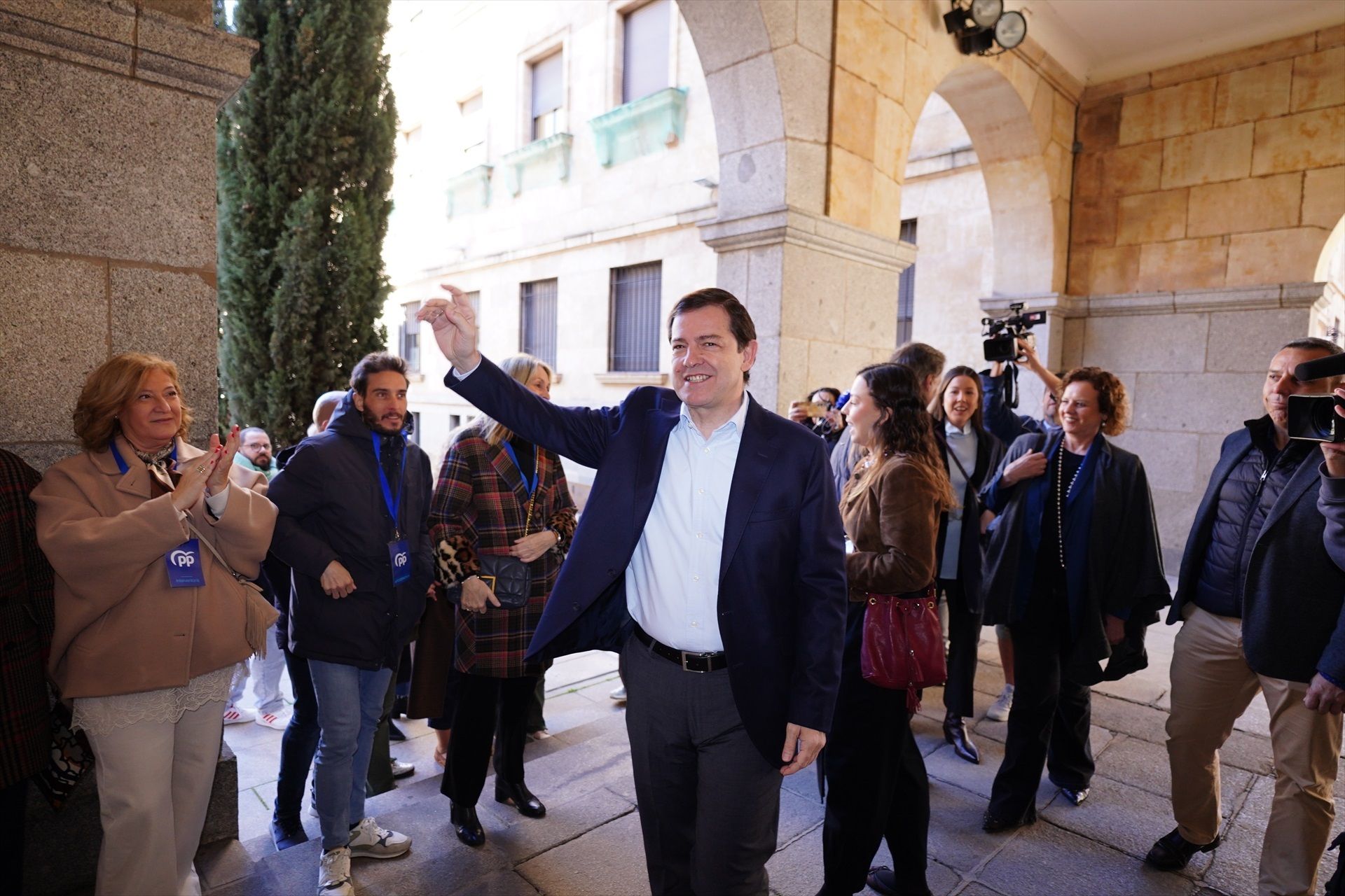 EuropaPress 7367732 candidato pp reeleccion presidente junta castilla leon alfonso fernandez