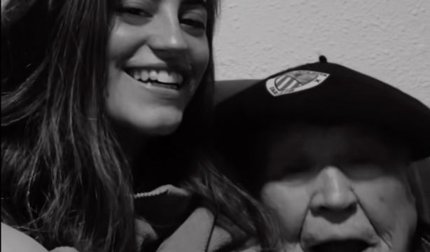 Las redes se vuelcan para cumplir el sueño de Antonio con 88 años: pisar San Mamés y ver al Athletic (TikTok: @andreamegias)
