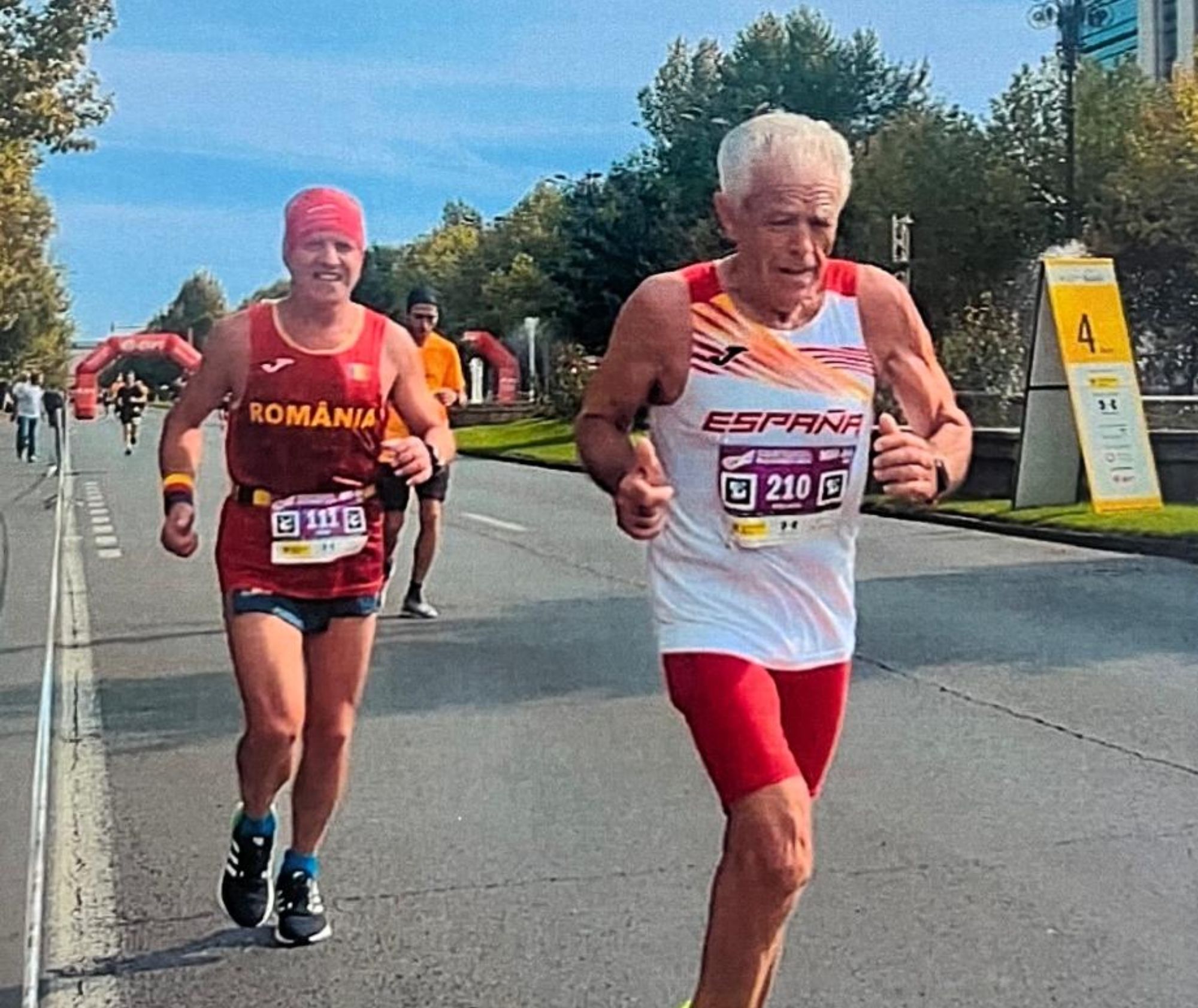 Juan, el corredor de 82 años al que estudia la ciencia: “Se puede hacer deporte a cualquier edad” (Cedidas por el entrevistado)