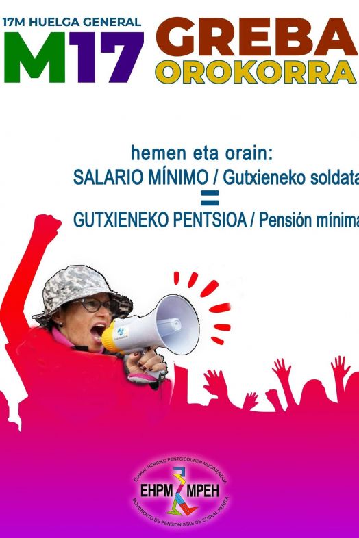 cartel huelga general smi vasco