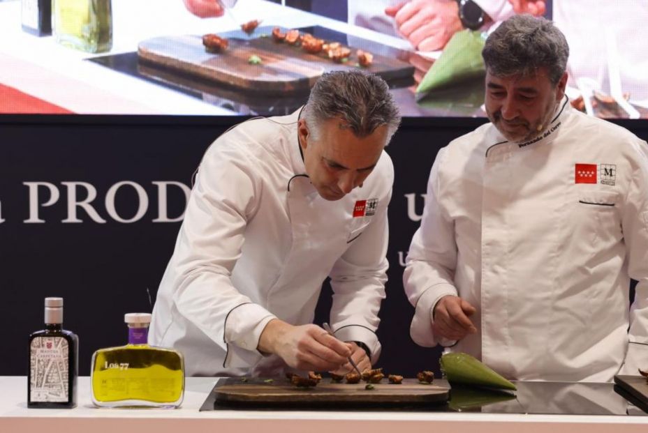 Así es el nuevo embajador de los alimentos de Madrid: maestro con las verduras y defensor del campo. Foto: Comunidad de Madrid