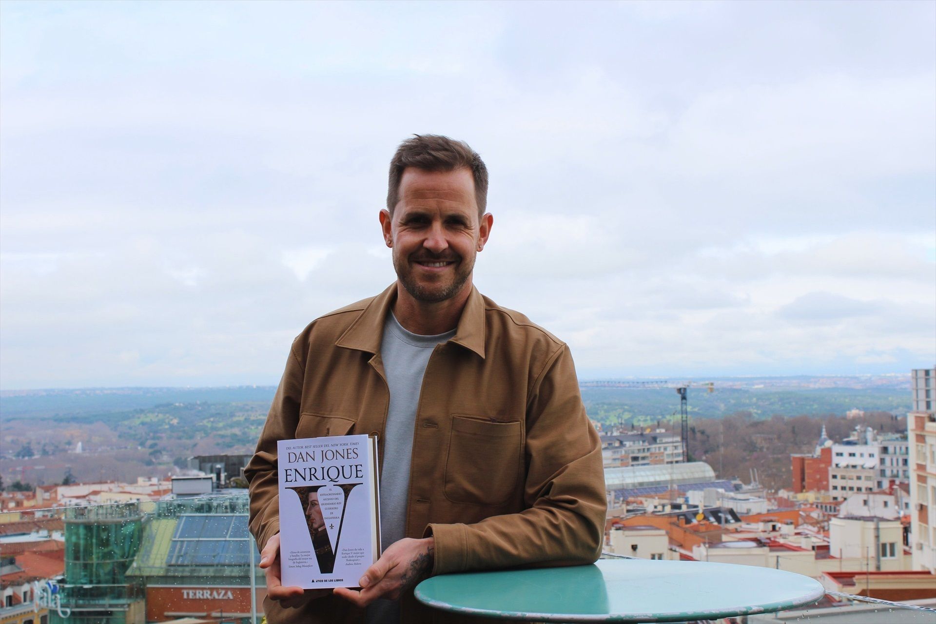 El historiador Dan Jones: "Putin y Trump están obsesionados con la historia". Foto: Europa Press.