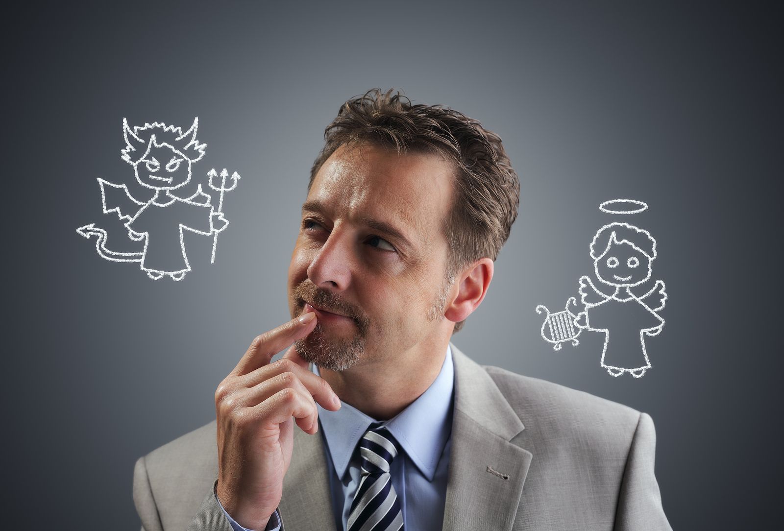 Por qué algunos no predican con el ejemplo: identifican la región cerebral que falla en el hipócrita. Foto: Bigstock.