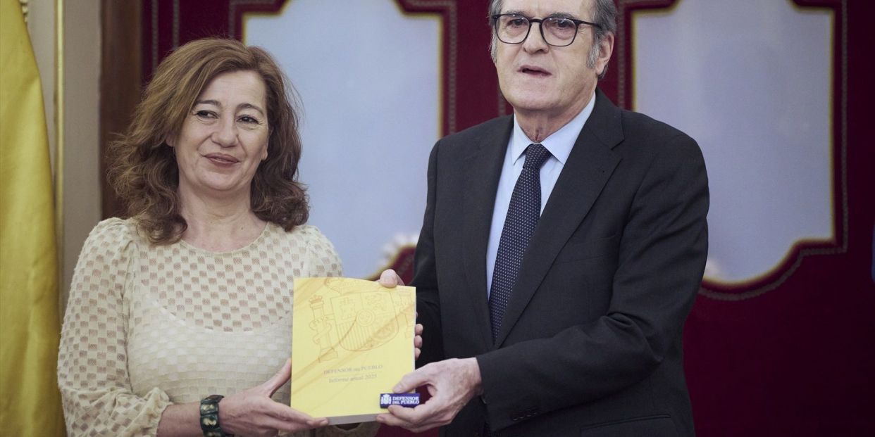 EuropaPress 7391398 defensor pueblo angel gabilondo entrega informe anual 2025 institucion