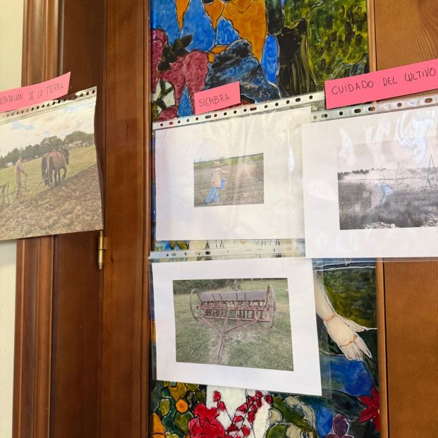 Taller de reminiscencia en la Residencia Santa María del Camino. Fotografía cedida por la propia residencia.