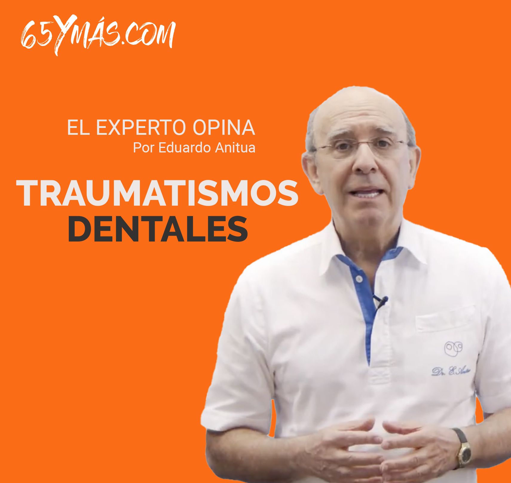 'El experto opina': ¿Qué podemos hacer en caso de un traumatismo dental?