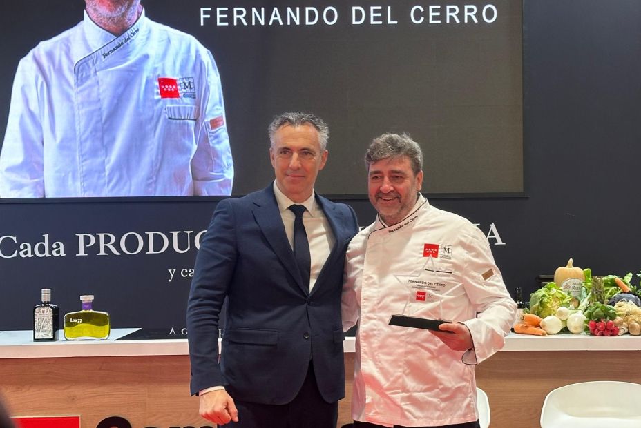 Fernando del Cerro: "Estoy enamorado de las verduras de Aranjuez, es una suerte tener esta huerta"