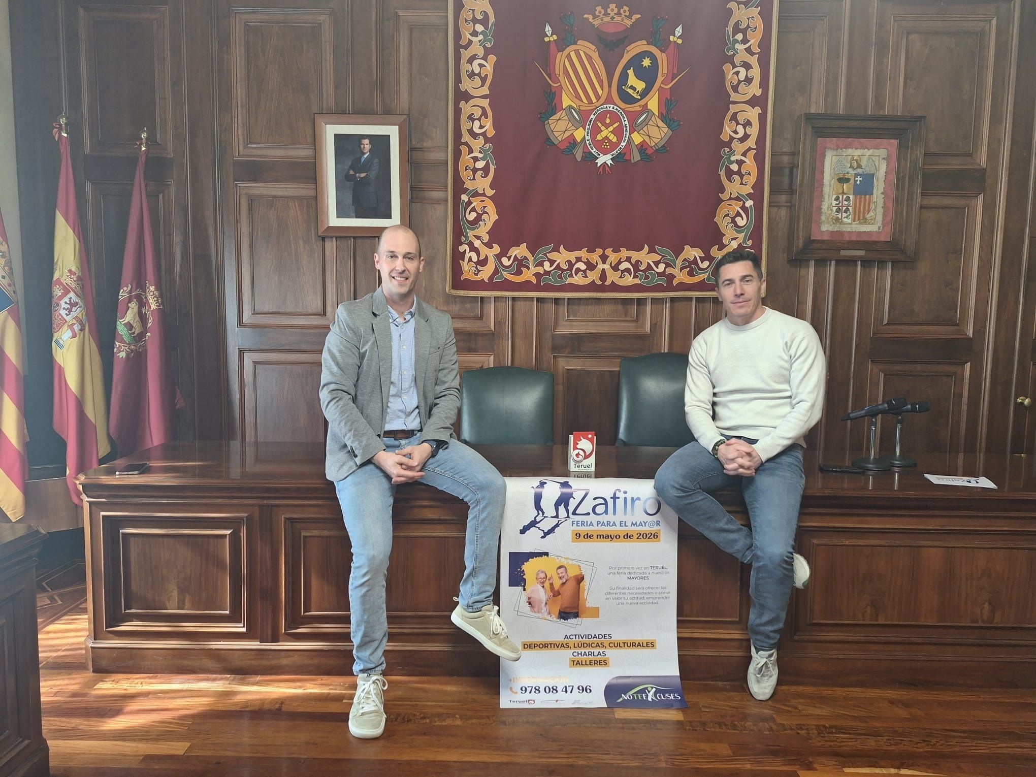 Teruel acogerá en mayo la primera Feria Zafiro dedicada a las personas mayores (Ayuntamiento de Teruel)