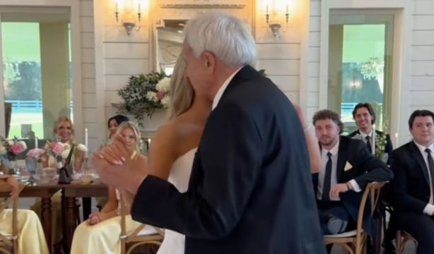 VÍDEO: Sorprende a su abuelo concediéndole el primer baile de su boda y emociona en las redes (Instagram: @janierehfuss)