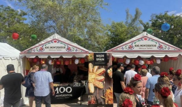 100 Montaditos reivindica el espíritu de la Feria de Abril dentro y fuera de España