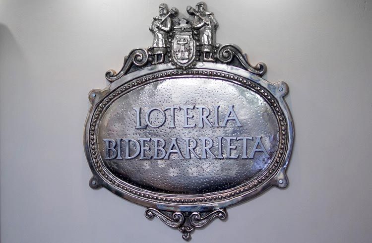 Placa de Loteria Bidebarrieta