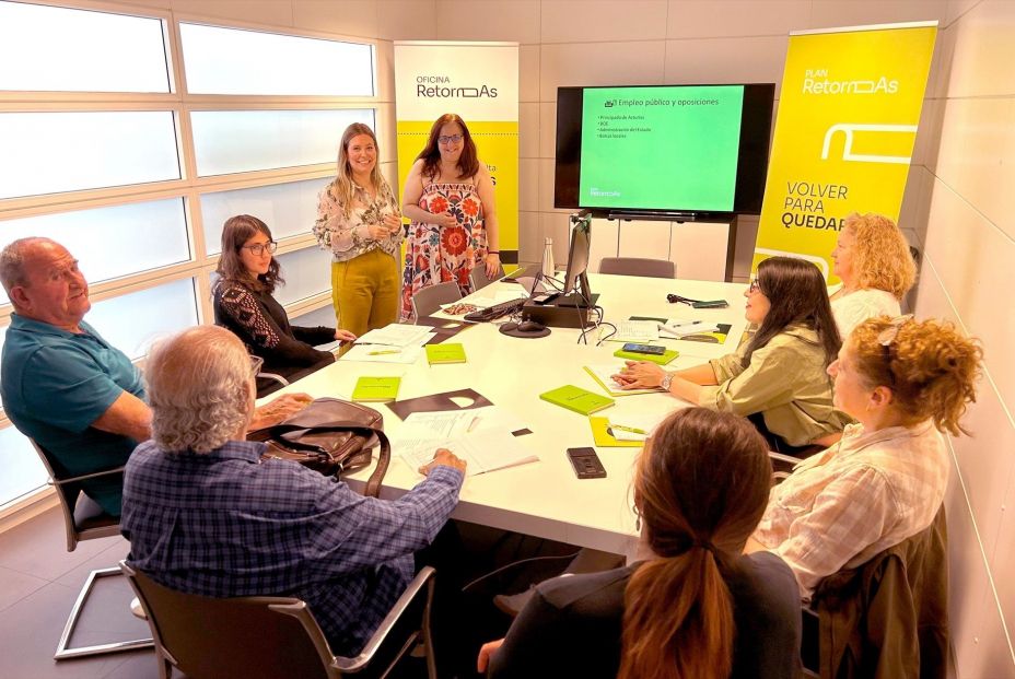 Talleres formación para emigrantes retornados en Asturias. Fuente: Europa Press. Talleres formación para emigrantes retornados en Asturias. Fuente: Europa Press.