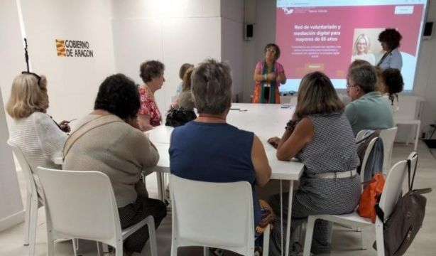 Aragón lanza una nueva edición de 'La Compañía' para formar digitalmente a mayores de 65 años (Gobierno de Aragón)