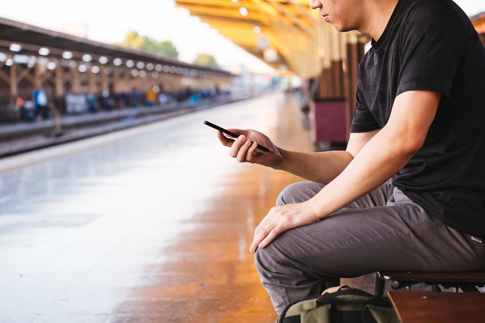 Apps de transporte público en Madrid (Bigstock)