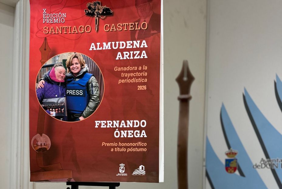 Fernando Ónega, reconocido con el Premio Honorífico Santiago Castelo a título póstumo (Ayuntamiento de Don Benito)