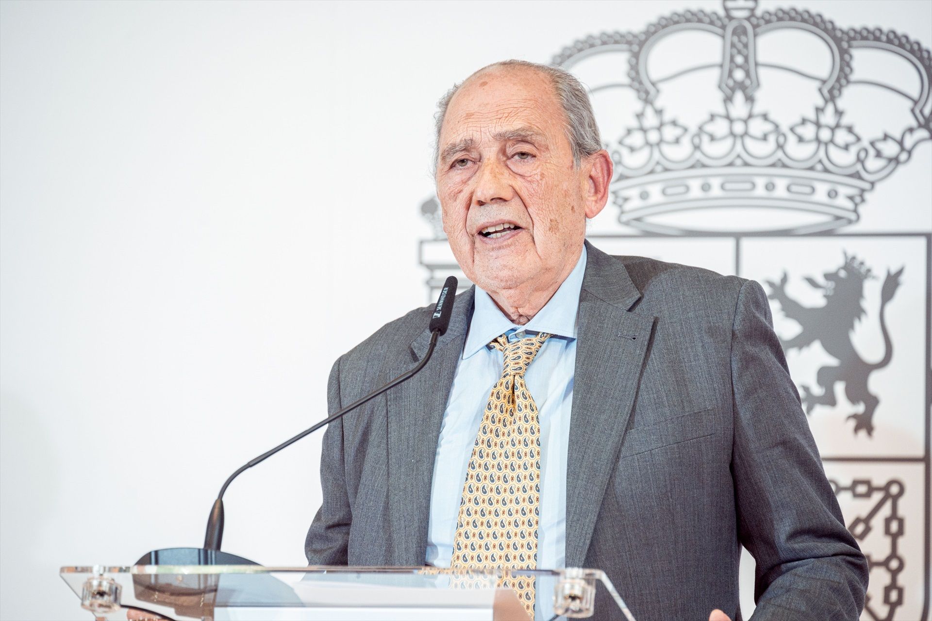 Carlos San Juan, indignado con el Gobierno y con la banca: "A los mayores nos tienen olvidados”. Foto: Europapress