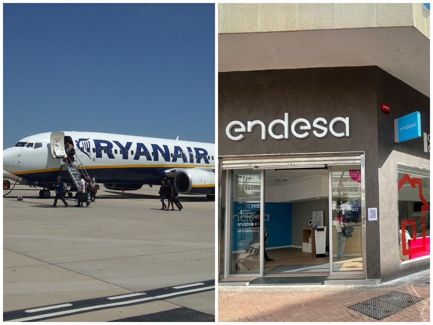 Ryanair y Endesa, elegidas como las peores empresas de 2025 por los consumidores
