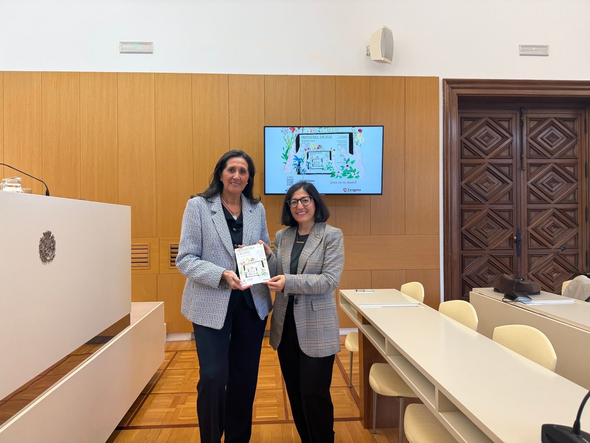 Zaragoza lanza una nueva edición de 'Primavera Digital' para fomentar la digitalización en mayores (Europa Press)