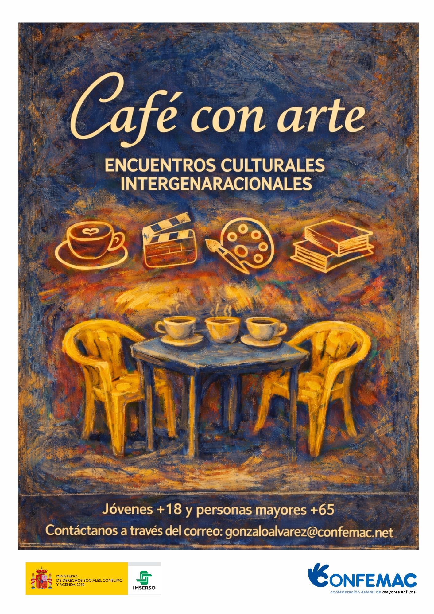 cafe con arte confemac