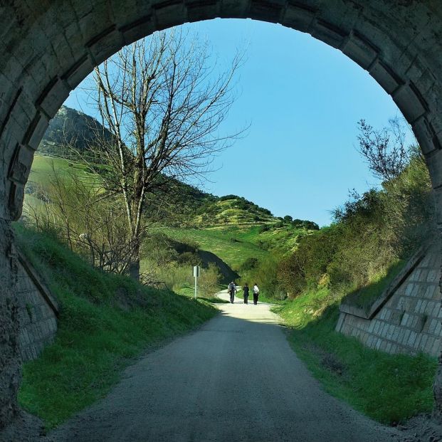 Túnel en la Vía Verde de la Sierra