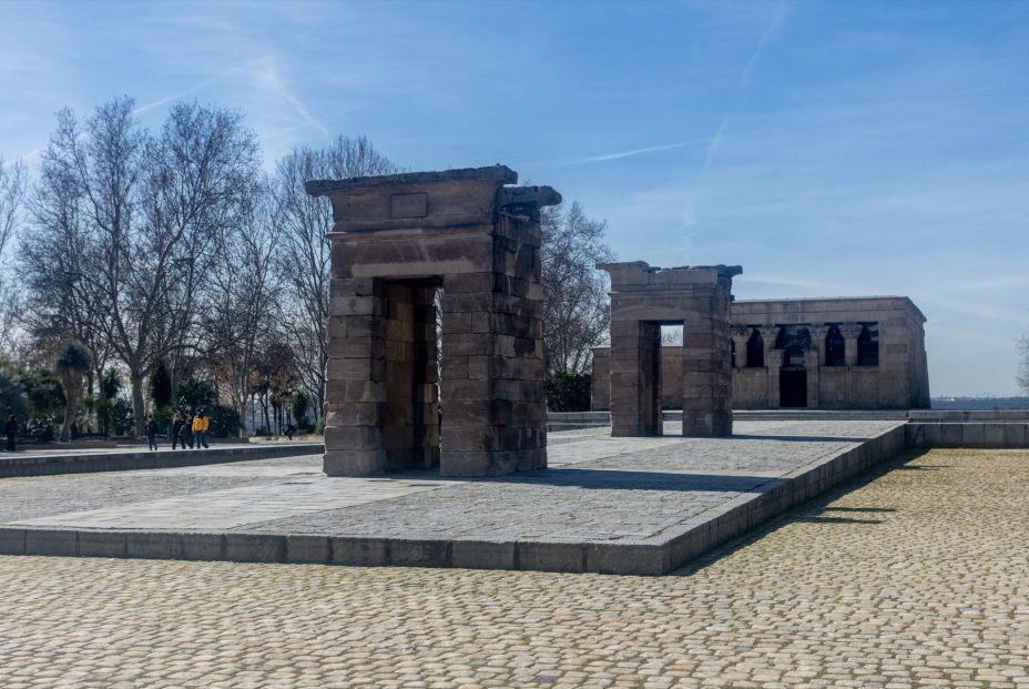 El Templo de Debod, a 26 de febrero de 2025. Fuente: Europa Press.