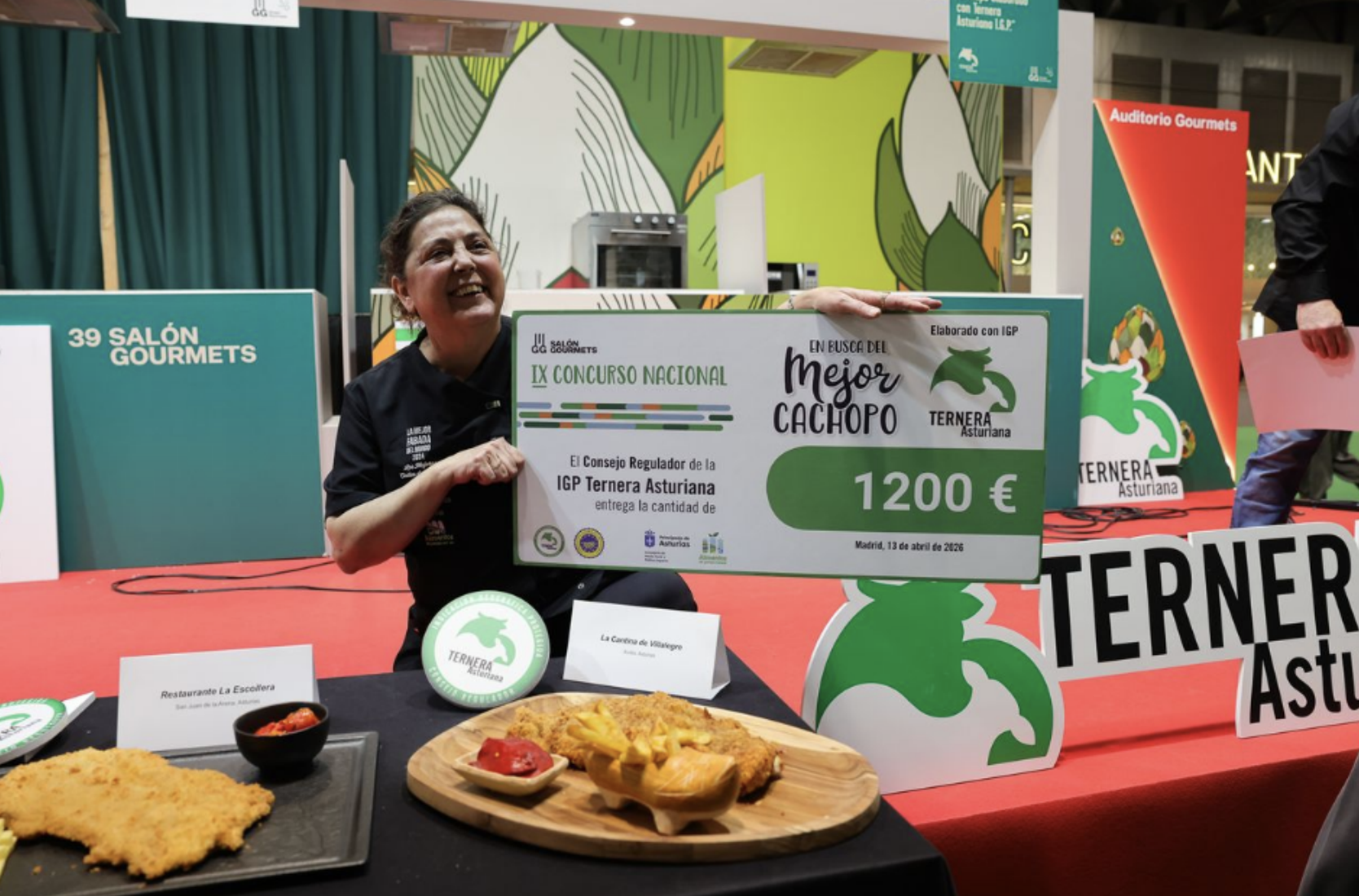 El premio al mejor cachopo de España 2026 se queda en Avilés