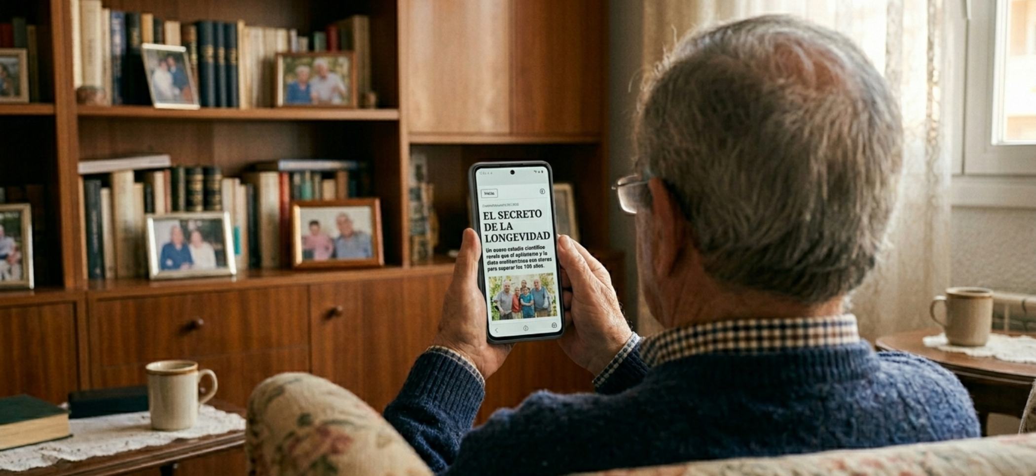La revolución de la longevidad: documentales, podcast, expertos... todos hablan sobre cómo vivir más. Foto: Nano Banana 2 (Gemini)