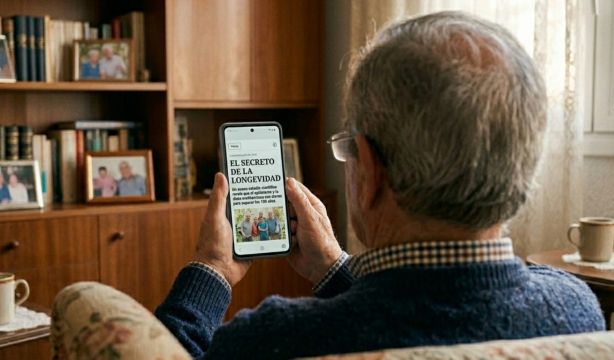 La revolución de la longevidad: documentales, podcast, expertos... todos hablan sobre cómo vivir más. Foto: Nano Banana 2 (Gemini)