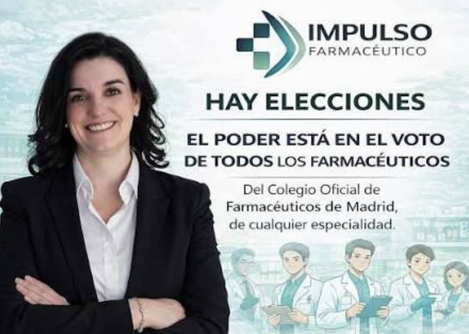 Tejedor apuesta por “cambiar” el rumbo del Colegio de Farmacéuticos de Madrid
