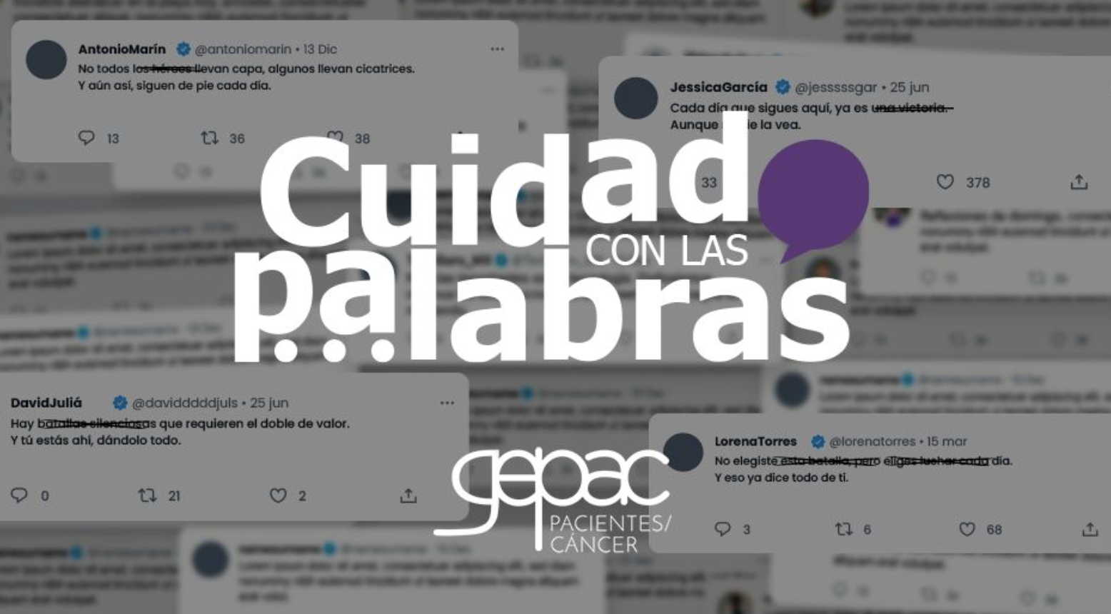 Gepac y BeOne Medicines impulsan ‘Cuidado con las Palabras’