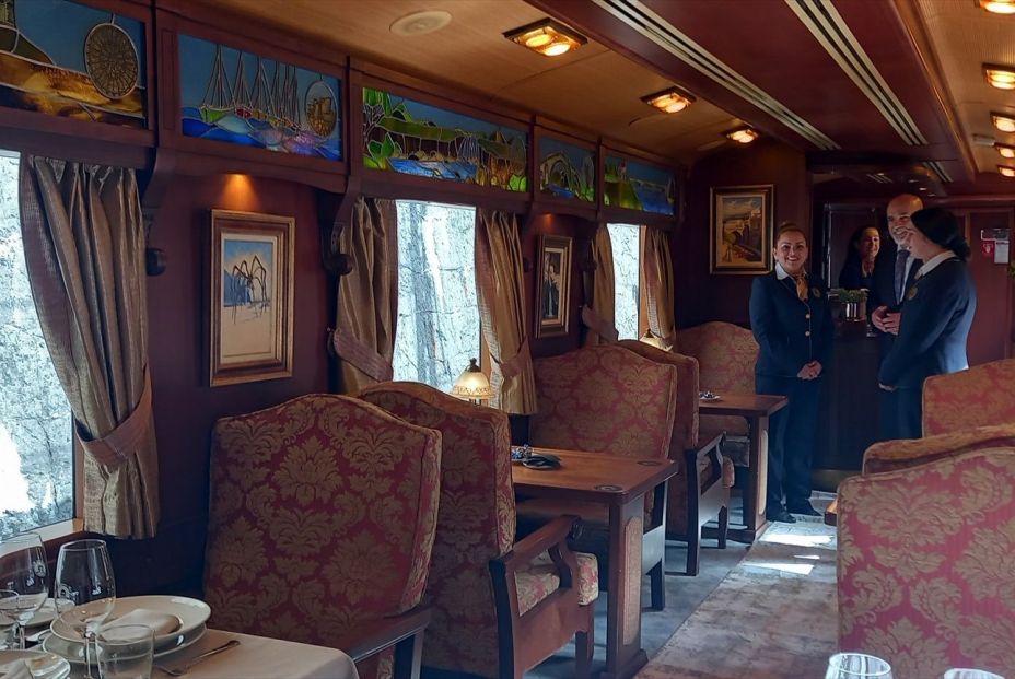 Tren Transcantábrico Gran Lujo. Fuente: Europa Press.