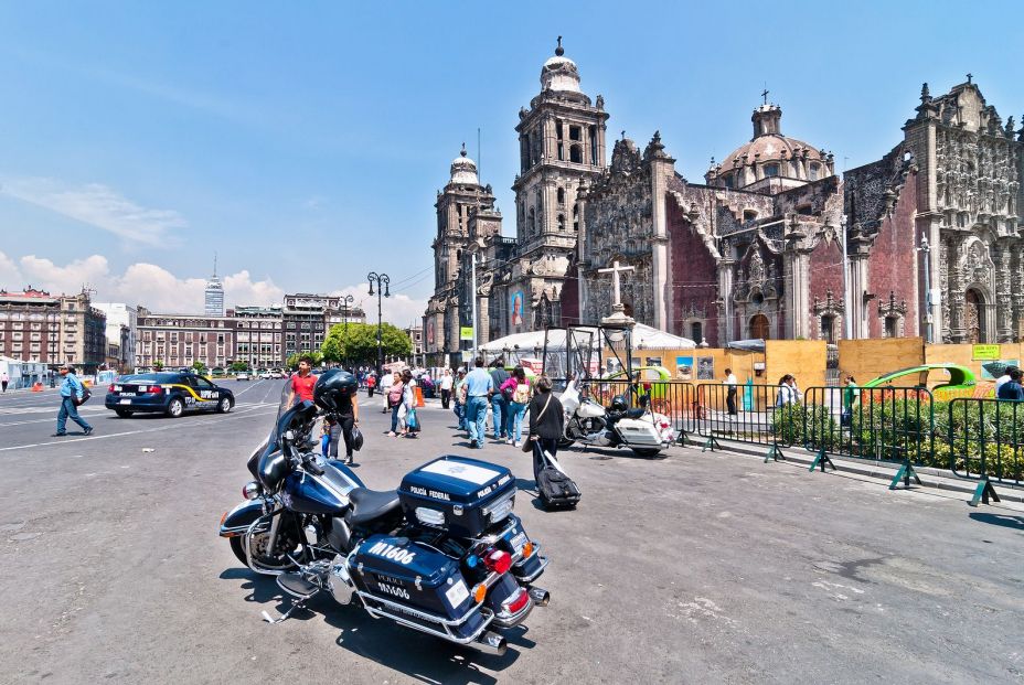 Plaza de la Constitución en Ciudad de México. Fuente: BigStock. Plaza de la Constitución en Ciudad de México. Fuente: BigStock.