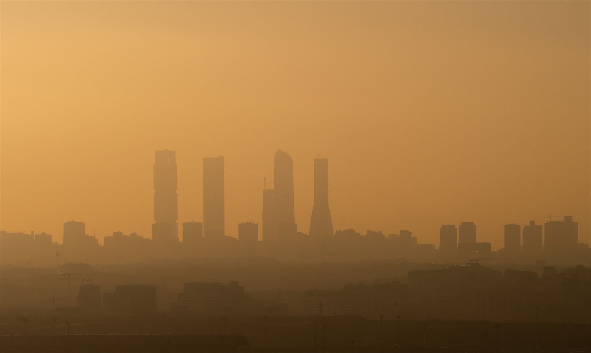 La contaminación del aire eleva el riesgo de cáncer un 11%. Fuente: Europa Press.