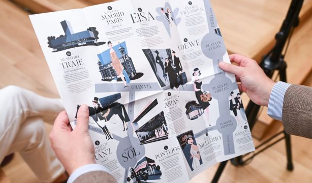 Madrid estrena un mapa cultural que recorre su historia de la moda. Fuente: Ayuntamiento de Madrid.