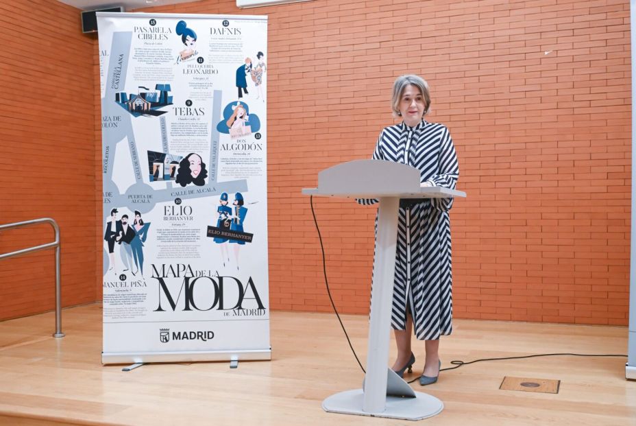 La delegada de Cultura, Turismo y Deporte, Marta Rivera de la Cruz. Fuente: Ayuntamiento de Madrid.
