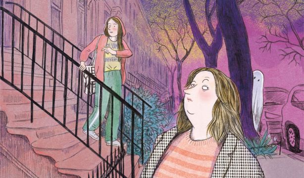 'Marcie', el comic irónico en el que la invisibilidad de la menopausia es un plus. Fuente: Garbuix Books.